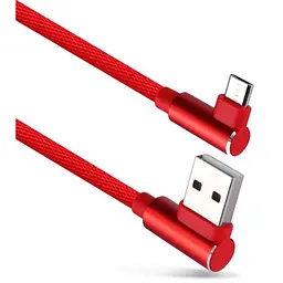 Дата кабель USB 2.0 AM to USB-C 1.0m 90° corner Extradigital (KBU1763) - мініатюра 6