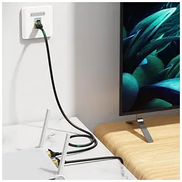 Патч-корд 15м, F/FTP cat 7 RJ-45 black Ugreen (U_11274)