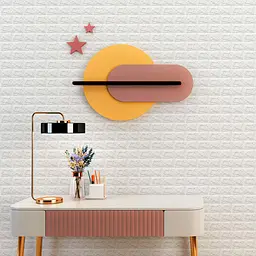 3D панель Sticker Wall самоклеюча 700x770x7мм цегла Біла 001-7 SW-00000047 - мініатюра 5