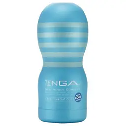 Мастурбатор Tenga Deep Throat Cup Cool Edition Рельєфний оральний стимулятор для чоловіків