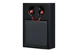 Навушники 2E S9 WiSport In Ear Waterproof Wireless Mic Red (2E-IES9WRD) - мініатюра 6