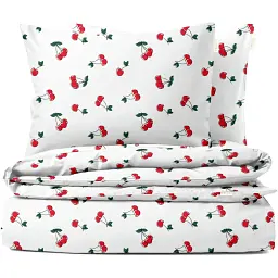 Комплект постільної білизни Cosas євро без простирадла CHERRY 200 x 220 см (CherryBerry_200_2)