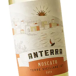 Вино Anterra Moscato Terre Siciliane IGT біле напівсолодке 0.75 л - мініатюра 5