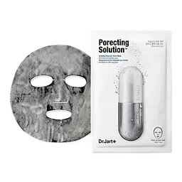 Киснева тканинна маска для очищення та звуження пор Dermask Ultra Jet Porecting Solution Dr.Jart 28 г - мініатюра 2