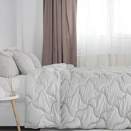Ковдра ТЕП Velour 150x210 см світло-сірий (1-04870_34483) - мініатюра 2