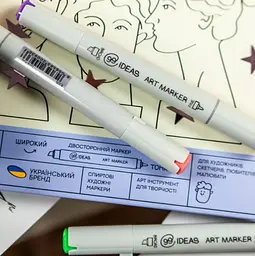 Маркер двосторонній Хна, Y823, 99IDEAS - мініатюра 3