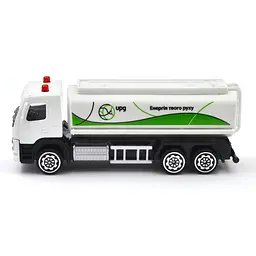 Автомодель TechnoDrive Volvo Газовоз UPG біла (250301) - мініатюра 2