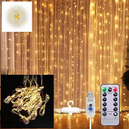 Гірлянда XPRO Xmas LED Водоспад 3х2 м, 320 LED, Теплий білий (47651-3840_321) - мініатюра 4
