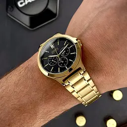 Чоловічий годинник Casio MTP-V300G-1A Золотистий ( AT1141-0198 ) - мініатюра 4