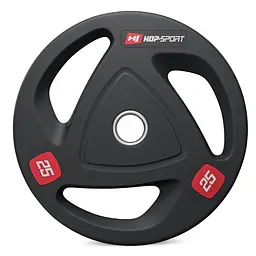 Набір дисків олімпійських Hop-Sport 2 х 25кг - мініатюра 2