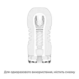 Мастурбатор Tenga Rolling Head Cup ніжний, делікатна стимуляція головки рухомими елементами - мініатюра 2