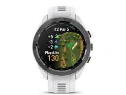 Смарт-годинник Garmin Approach S70 42mm B. Ceramic Bezel with White S. Band (010-02746-00/10) - мініатюра 7