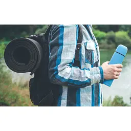 Туристичний килимок Poputchik 10 х 1800 х 600 мм Сірий (16-076-IS) - мініатюра 5
