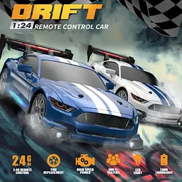 Радіокерована дрифт машина GoolRC 1:24 4WD зі швидкістю до 20 км/год - мініатюра 7