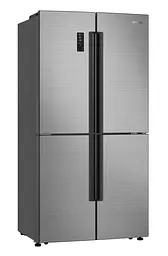 Холодильник іверторний 4 двері Gorenje NRM9181UX (ШxВxГ): 91 x 182 x 74 см 619 л А+ Total NF дисплей нержавіюча сталь (NRM9181UX) - мініатюра 2