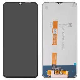 Дисплей для Vivo Y31, Y53s 4G, чорний, без рамки