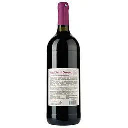 Вино Shilda Liter Man Red Semi Sweet, червоне, напівсолодке, 1 л - мініатюра 2
