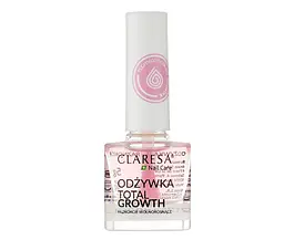 Кондиціонер для нігтів Claresa Total Growth Nail Conditioner зміцнювальний 5 мл - мініатюра 2
