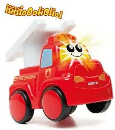 Інтерактивна машинка спецтехніка Molto, зі світлом і звуком, в асортименті - мініатюра 6