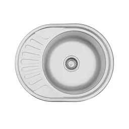 Кухонна мийка Kroner KRP Satin - 5745 (0,6 мм) (CV022773)