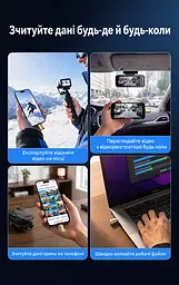 Кардридер Vention USB-C для карт microSD/TF USB 3.0 підтримка карт до 2 ТБ для смартфонів із USB-C та OTG без встановлення драйверів металевий корпус золотий (CLNJ0) - мініатюра 9
