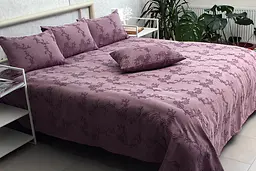 Покривало з наволочками Gloria violet PrimaTeks 160х240 см pbe0042947 - мініатюра 4