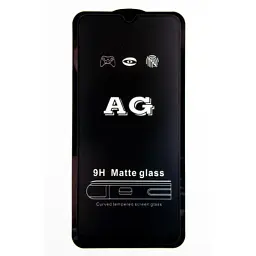 Скло захисне Dengos Full Glue Matte для Samsung Galaxy A03s (black) (TGFG-MATT-39) - мініатюра 2