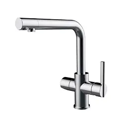 Змішувач для кухні на дві води GRB Kitchens 51831510 Хром