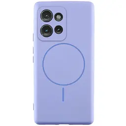 Чохол Silicone Cover Lakshmi Full Camera (AA) with MagFit для Motorola Edge 50 Neo Бузковий / Dasheen
