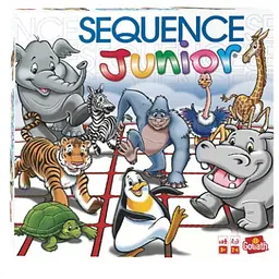 Настільна гра Goliath Сіквенс Юніор (Sequence Junior) + QR-код на укр. правила (ВР_СЮ)
