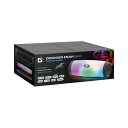 Акустична система Defender Enjoy S600 10Вт Light/FM/microSD/USB Black (65603) - мініатюра 5