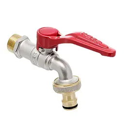Кран поливу Koer KR.247 - 1/2" з конектором для швидкого підключення KR3196