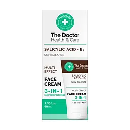 Крем для обличчя The Doctor Health & Care Salicylic Acid + B5 Face Cream 3в1 40 мл (5901845509336)