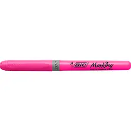 Маркер Bic текстовиділювач Grip, рожевий (bc811934)