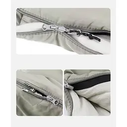 Спальний мішок з капюшоном Naturehike M300 NH20MSD02, зелений, правий - мініатюра 6