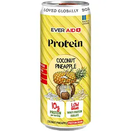 Напій Ever Aid Coconut Pineapple Protein drink 0.33 л з/б
