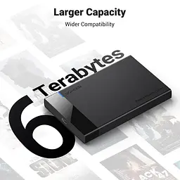 Зовнішня кишеня UGREEN US221 USB 3.1 для SSD HDD 2.5" Hard Drive Box (UGR-50743) - мініатюра 3