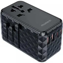 Зарядний пристрій Choetech 4xUSB 100 Вт PD (2xUSB-C + 2xUSB-A), модель Diamond, чорний (PD6028-BK) - мініатюра 9