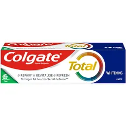 Зубна паста Colgate Total Whitening багатофункціональна антибактеріальна 75 мл - мініатюра 3