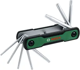 Набір складаних зіркоподібних ключів Bosch Torx 8-в-1