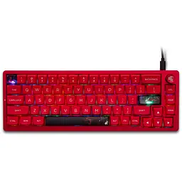Клавіатура Thunderobot VIC68 Gateron Magnetic Jade Pro Switch USB UA Red (6932066317218)