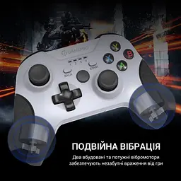 Геймпад GamePro бездротовий білий (MG650W) - мініатюра 15