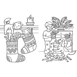 Велика книга розмальовок Ranok Creative Зимові свята 1736015, 64 сторінки - мініатюра 2