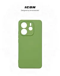 Чехол ArmorStandart ICON для Xiaomi Redmi Note 14 4G Camera cover Green (ARM79817) - мініатюра 3
