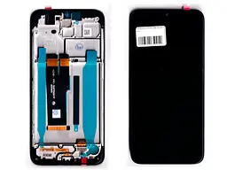 Дисплей Nokia 2.3 (TA-1206) чорний + рамка