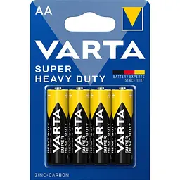 Батарейка VARTA SUPERLIFE AA BLI 4 ZINC-CARBON (4008496556267)