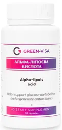 Альфа-ліпоєва кислота 90 капсул Грін-Віза