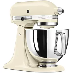 Планетарний міксер KitchenAid Artisan 4.8 л кремовий (5KSM125EAC) - мініатюра 2