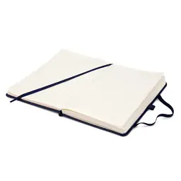 Книга записна Axent Partner Lux , 125x195 мм, 96 аркушів, клітинка, тверда обкладинка, синя (8202-02-A) - мініатюра 7