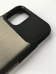Чохол протиударний із підставкою Spigen Slim Armor ACS01546 для iPhone 12 Mini (5.4") Gunmetal - мініатюра 6